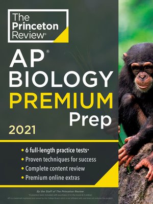 cover image of Princeton Review AP Biology Premium Prep, 2021